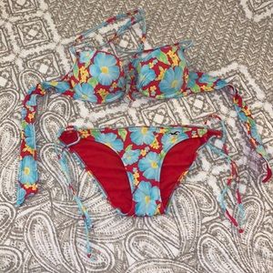Size small Hollister Swim Set